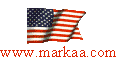 Mark A Albarran's American flag